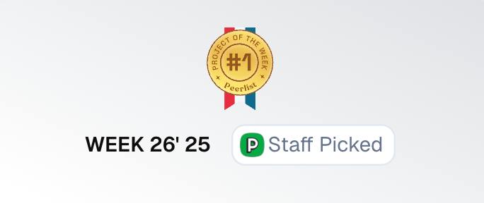 Peerlist Badge